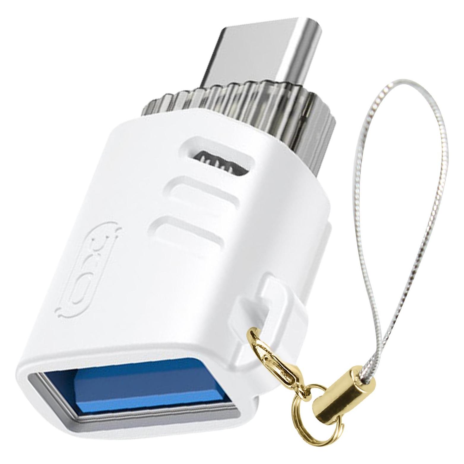 xO Adapter NB256B OTG USB - USB-C weiss (USB-A) (NB256B)