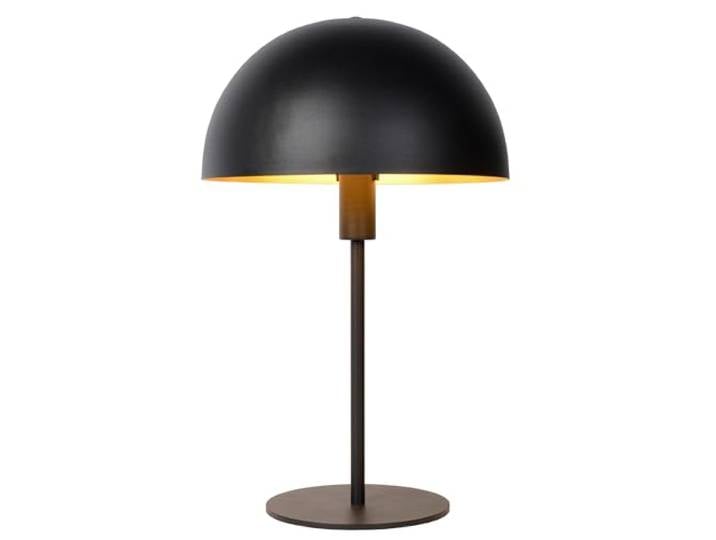 LUCIDE SIEMON - Lampe de table - Ø 25 cm - 1xE14 - Noir