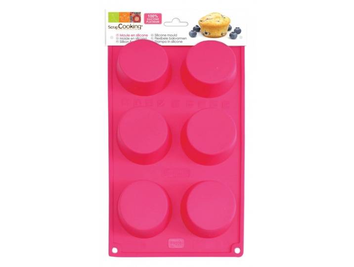 Scrap Cooking Back-/Auflaufform ScrapCooking pink Silikon B 29.5 cm 1 Stk