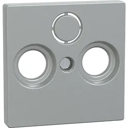 Merten Zentralplatte alu für Antennendose 297560
