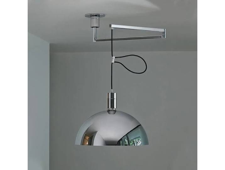 Lampe LED suspendue galvanisée au Design moderne, télescopique réglable, créative, en métal, éclairage de décoration de Restaurant
