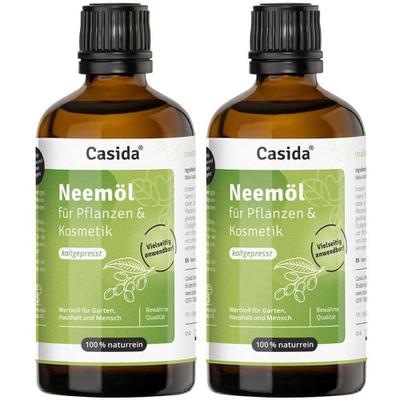 Neemöl für Pflanzen & Kosmetik 100% naturrein 2x 2x100 ml Öl