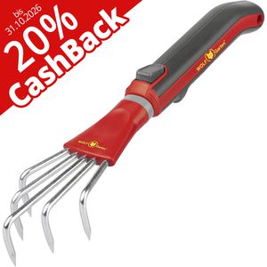 Wolf-Garten Grubber LF-M/ZM 015, mit Handgriff, 20% Cashback, Multi-Star Werkzeugkopf, aus Stahl, Breite 6,5cm