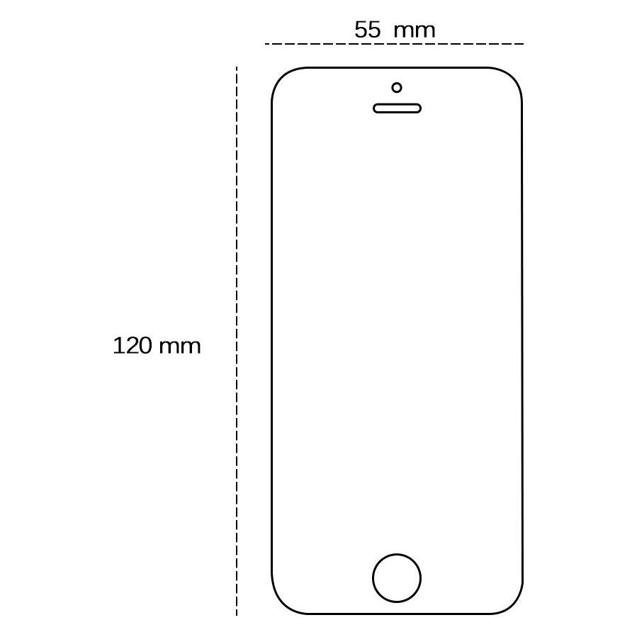 OEM Gehärtetes Glas 2,5D für iPhone 5 / 5S / 5C / SE (Apple iPhone 5, Apple iPhone 5c, Apple iPhone 5s, Apple iPhone SE) (33474001)