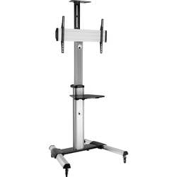 ROLINE LCD-/TV-Rollständer, 37-70 Zoll, bis 50 kg, silberfarben 17.03.1260