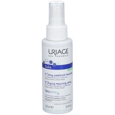 Uriage Baby 1st Drying Repairing Spray with Organic Edelweiss & Copper-Zinc Nieuwe Formule 100 ml