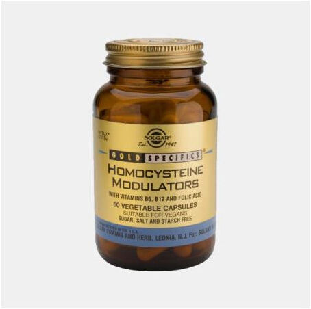SOLGAR HOMOCYSTEINE MODULATORS 60 CAPSULAS