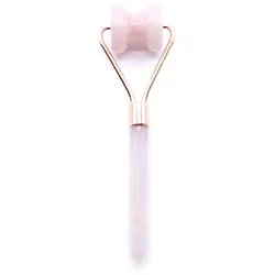 Gemstone Jawline Roller - Rose Quartz