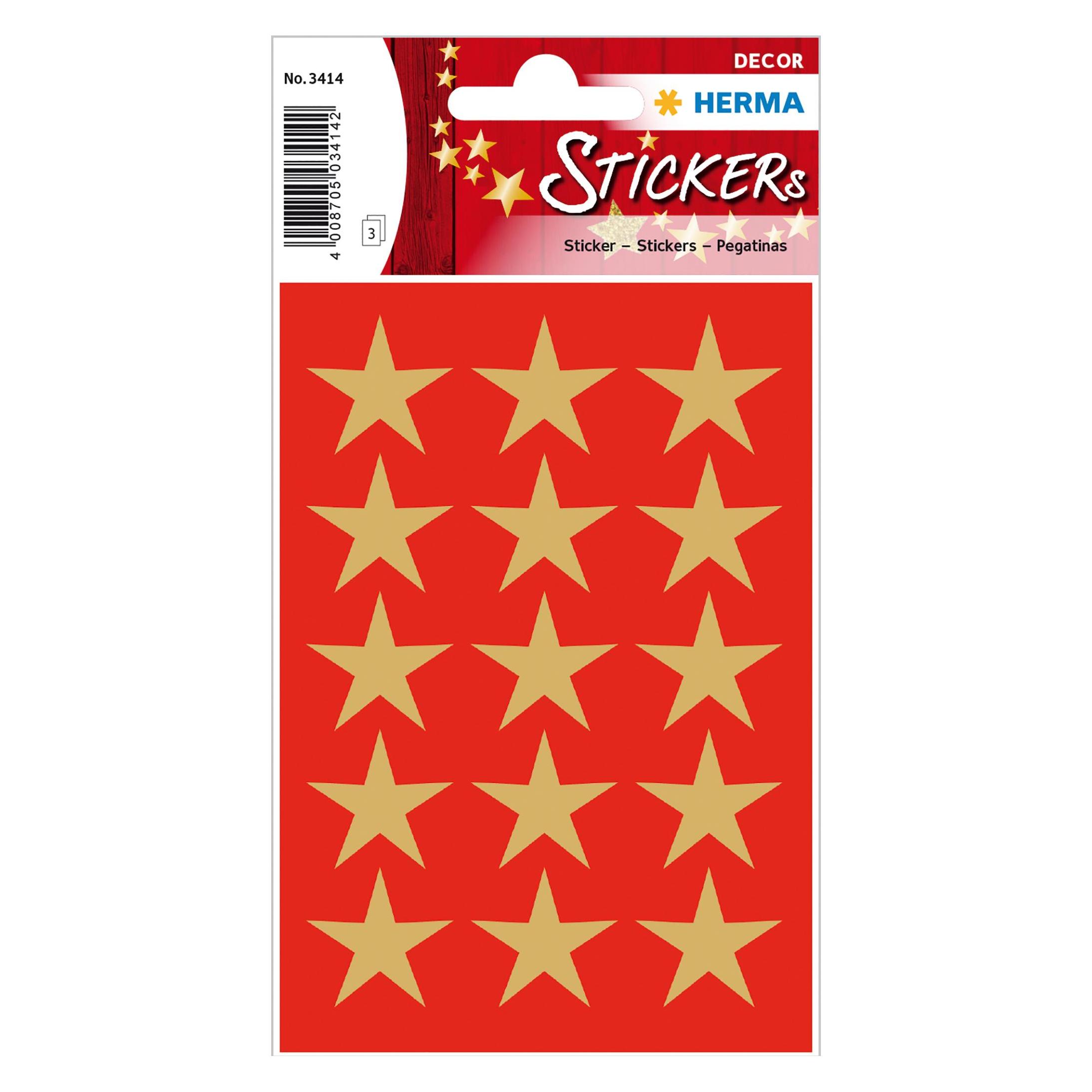 Herma Sticker Sterne (45 Sticker) (3414)