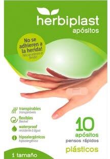 Herbiplast Apósito Adhesivo Plástico Color 10 uds