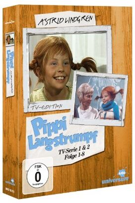 Olle Hellbom - Pippi Langstrumpf - TV-Serie 1&2, Folge 01-08 [2 DVDs] - Preis vom 04.10.2026 03:51:26 h