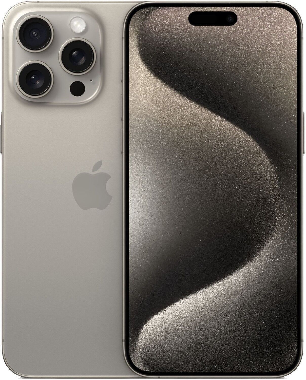 Apple iPhone 15 Pro Max   256 GB   Dual-SIM (2 x eSIM)   Natural Titanium - Refurbished