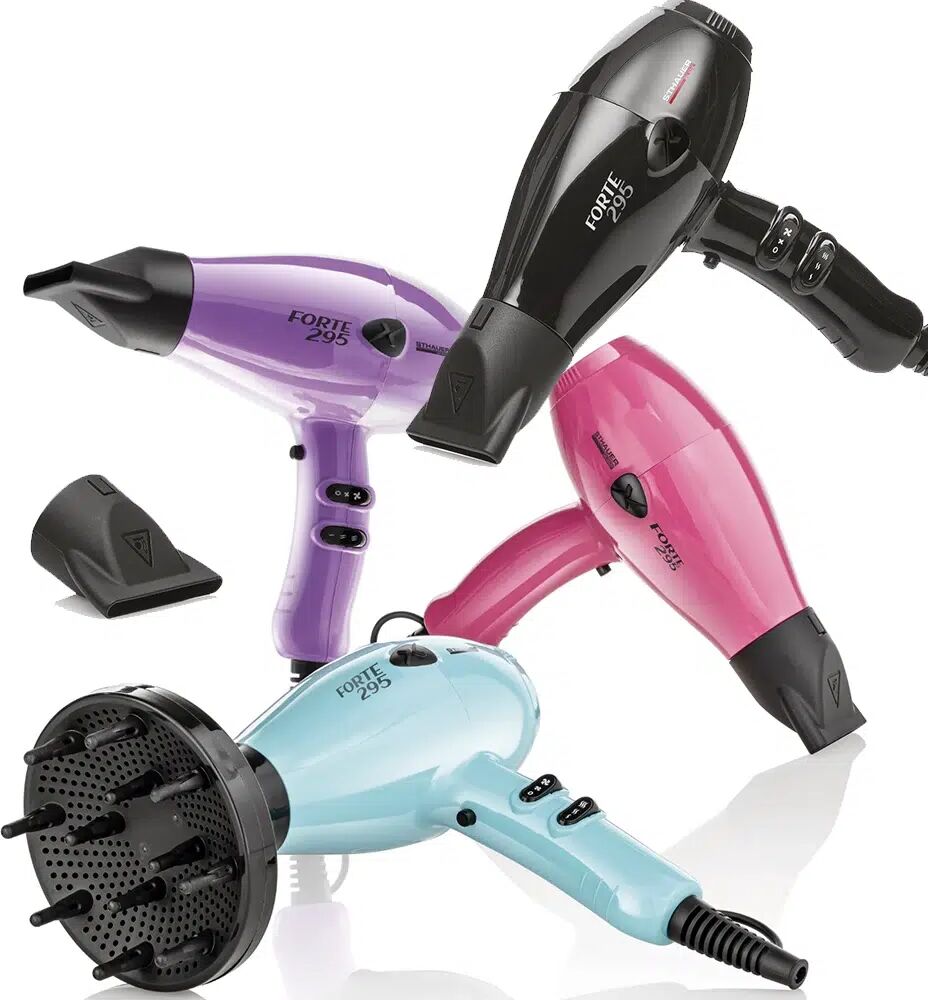 Xanitalia Phon Professionale Forte 295 2000W compatto e potente per capelli NERO