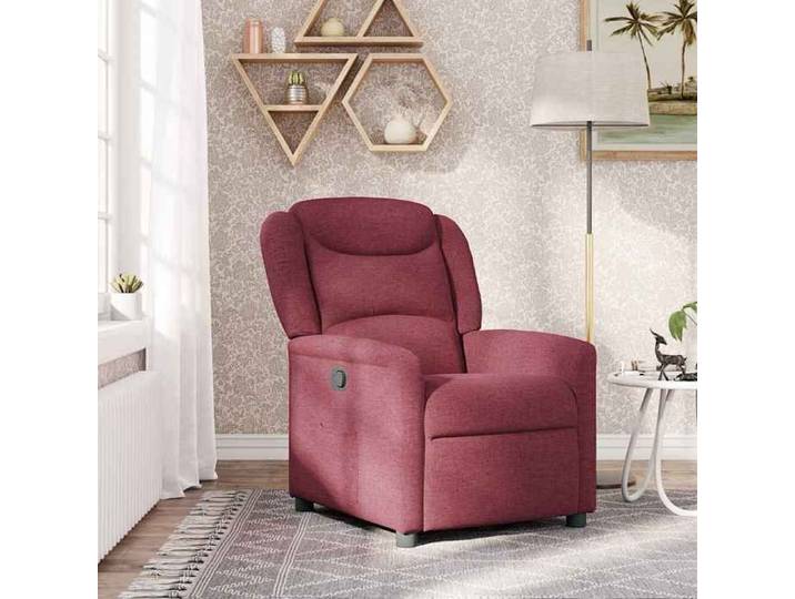Fauteuil inclinable Rouge bordeaux Tissu fauteuil fauteuil inclinable TV poussette fauteuil inclinable pour 4015599