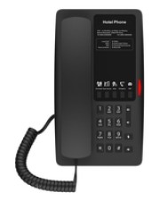 Fanvil H4 Black Hospitality Phone SIP Power over Ethernet (H4)