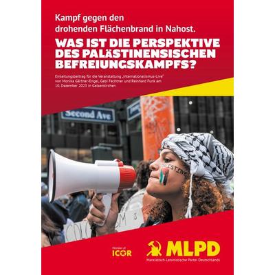 Was ist die Perspektive des palästinensischen Befreiungskampfs?, Geheftet von Gabi Fechtner,Monika Gärtner-Engel,Reinhard Funk, Verlag Neuer Weg,