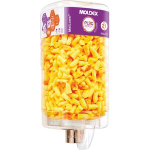 Moldex Ohrstöpsel MelLows Spender antimikrobiell, 7650,SNR22dB, zum Arbeiten, im Spender, 500 Paar