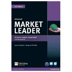 Market Leader 3rd Edition Advanced Coursebook with DVD-ROM and MyEnglishLab Access Code Pack, Schulbücher von David Falvey, Simon Kent, David Cotton