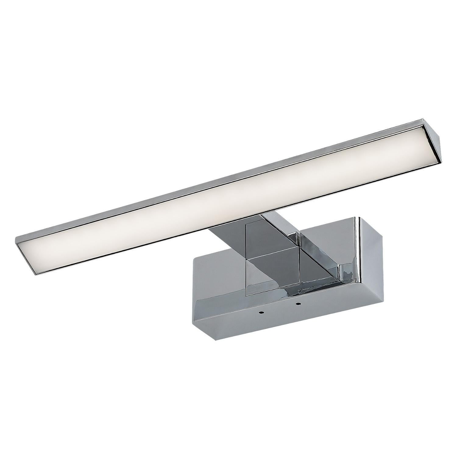 Rabalux Loric LED Badkamerlamp voor bij de spiegel, Chroomkleurig kunststof