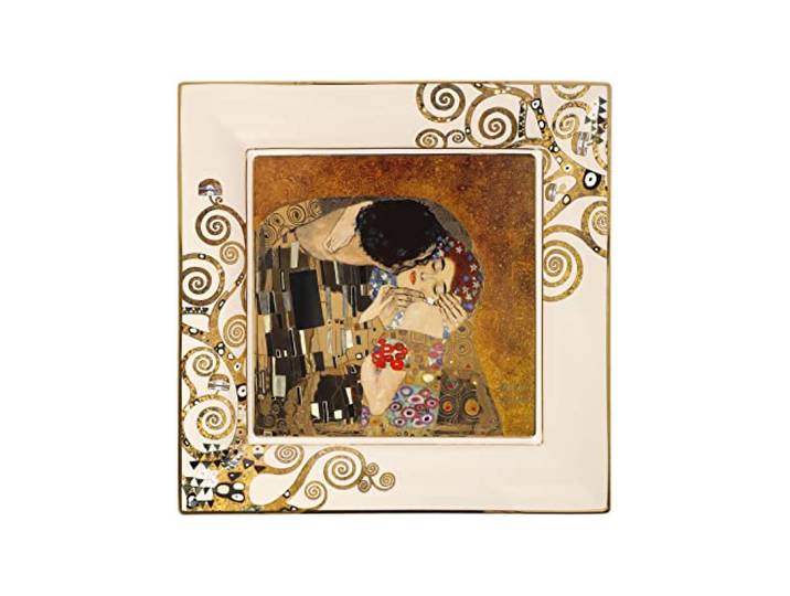 Schaal Gustav Klimt De kus 30 cm - Artis Orbis