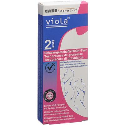 Viola Schwangerschaftsfrüh Test Duo 2 Stk St
