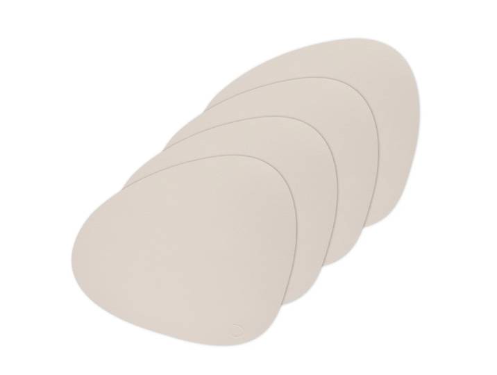 Lind DNA - Tischset Curve L, Nupo soft nude (4er-Set)