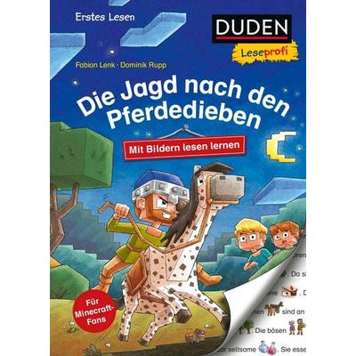 Duden Leseprofi – Mit Bildern lesen lernen. Die Jagd nach den Pferdedieben, Gebundene Ausgabe von Fabian Lenk, FISCHER Sauerländer Duden,