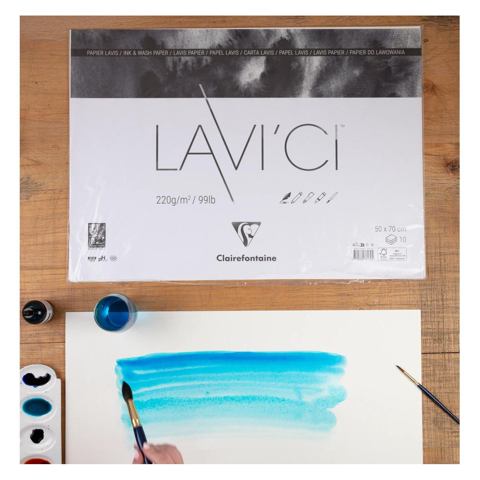 Clairefontaine LAVI'Ci Rolle 2x10m 220g - Elfenbein (220 g/m²) (976137C)