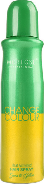 Morfose Change Color Spray Green to Yellow 150 ml MF-1796