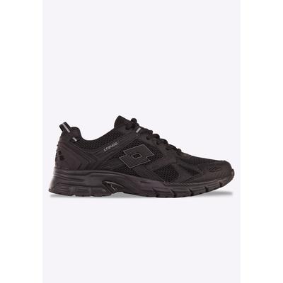 Sneaker LOTTO, Damen, Gr. 42, Textil, schwarz, Synthetik, Textil, Schuhe Sneaker