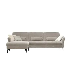 Kollektion Kraft Ecksofa Cord DANTE ¦ grau