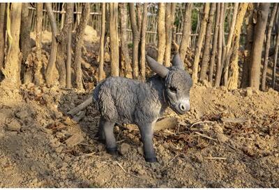 Hi-Line Gift DONKEY STANDING LOOKING RIGHT - MEDIUM