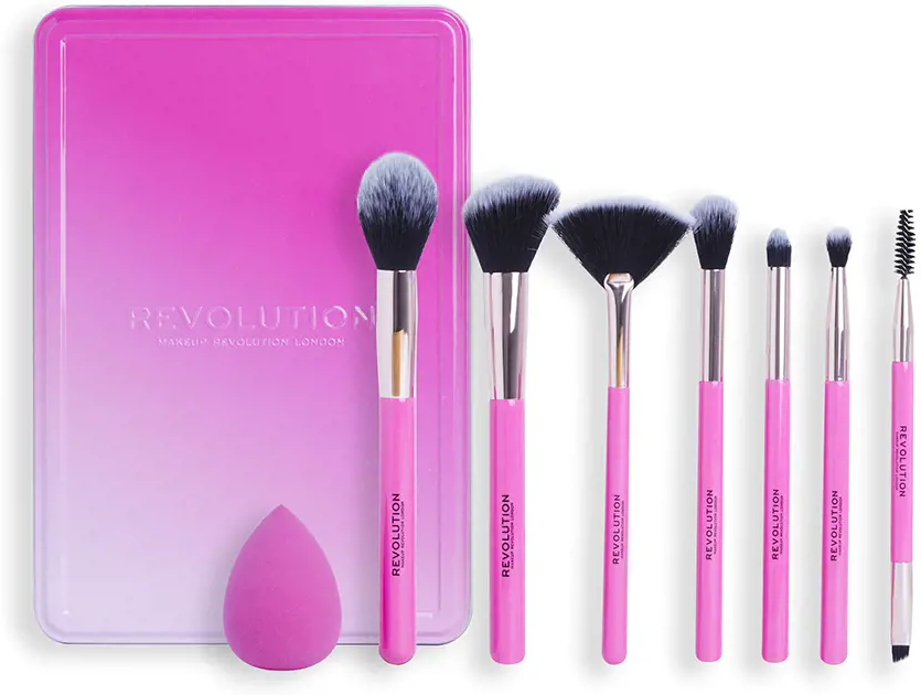 Revolution Beauty London The Brush Edit Gift Set 8 Pieces