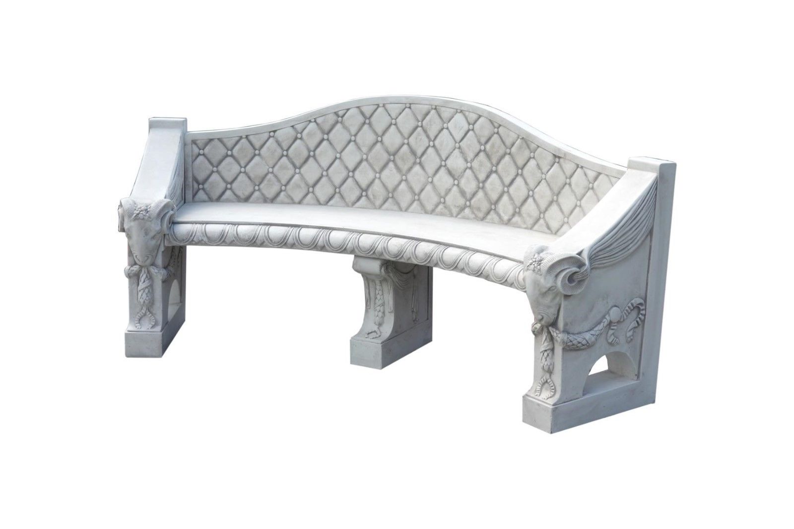 ANTIKES WOHNDESIGN Garten Sitzbank AWD-GB-001 B:196cm H:86cm