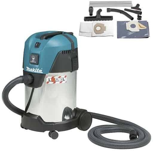 MAKITA Aspirateur cuve inox 30 L 1000 W classe L - VC3011L
