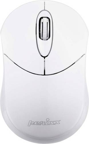Perixx PERIMICE-802 W Maus Bluetooth Optisch Weiß 3 Tasten 1000 dpi