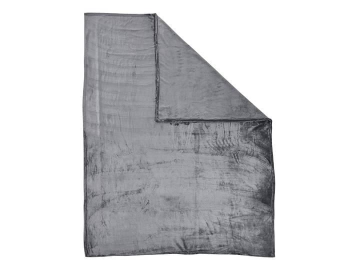 Couverture Heaven 150 x 1 x 200cm Gris/Anthracite Polaire