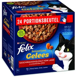 Felix Sensation Gelee Geschmacksvielfalt vom Land - Multipack 4x2.04 kg
