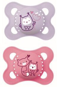 Mam Chuchas Original Pure 2-6m Rosa 2 un