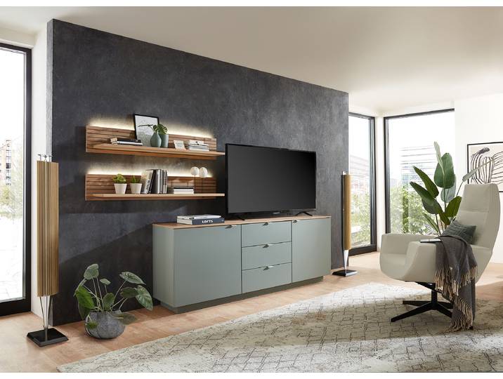 Enfilade 180cm Vert/Vert pâle