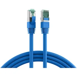 EFB-Elektronik Patchkabel Cat.6A S/FTP RJ45 EC6000A 1m bl