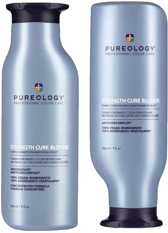 Pureology Strength Cure Blonde Shampoo 266ml & Conditioner 266ml Duo