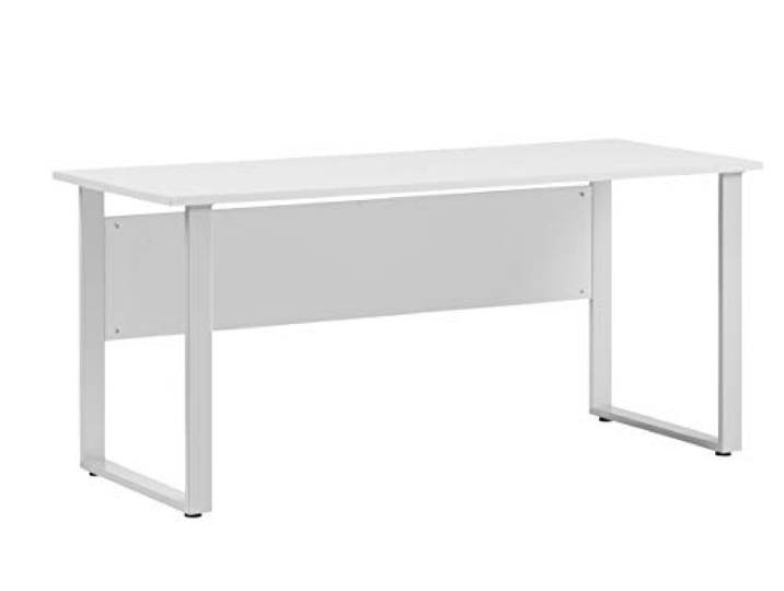 Möbelpartner Denver 701484 Bureau\, Gris Clair\, 160 x 75 x 74 cm