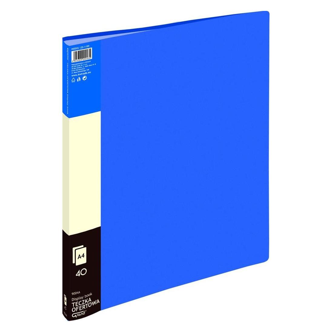 GrandHall Angebotsmappe mit 40 blauen Hemden (198071) (A4) (198071)