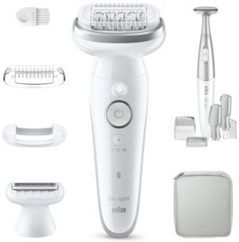 Braun Silk-épil 9 9-241 depiladora com cabeça totalmente flexível para depilação a seco e a molhado 1 un.. Silk-épil 9 9-241