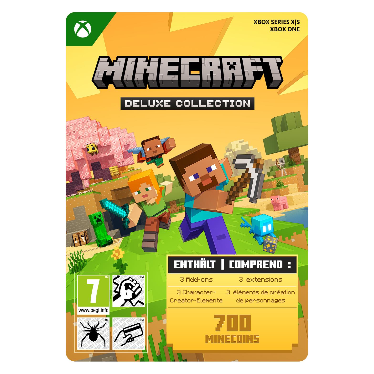 Microsoft Minecraft: Deluxe Collection Download Code (Xbox One S, Xbox One X, Xbox Series S, Xbox Series X) (G7Q-00411)