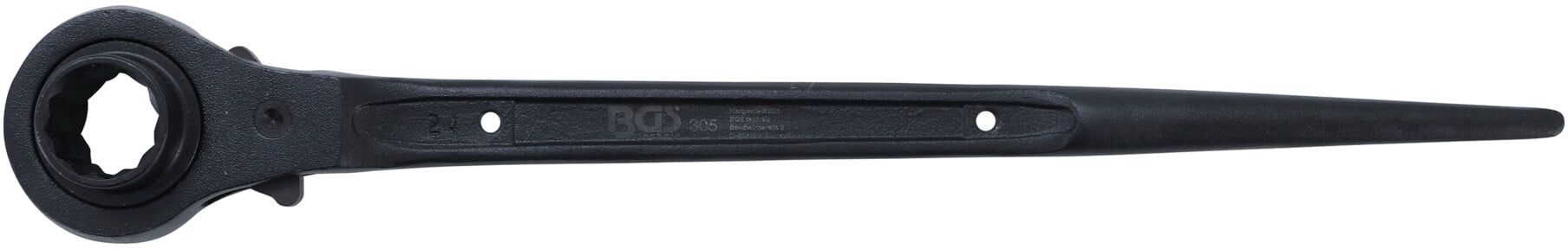 BGS Gerüstbauer-Knarre SW 24 x 30 mm ; BGS technic (305)