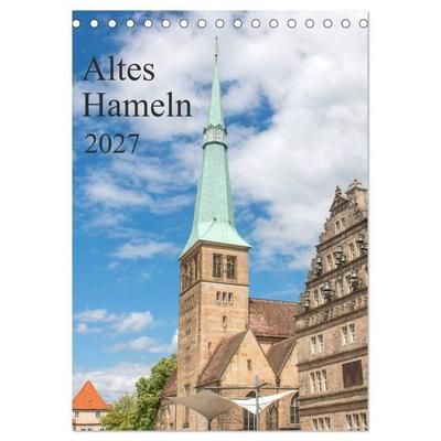 Altes Hameln (Tischkalender 2027 DIN A5 hoch), CALVENDO Monatskalender