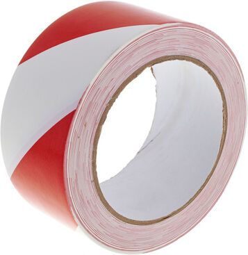 Stairville Warning Tape Red/White rouge et blanc