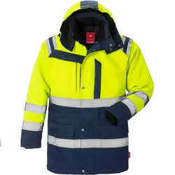 Warnschutz Winterparka "4042 PP" - XS - gelb/marine